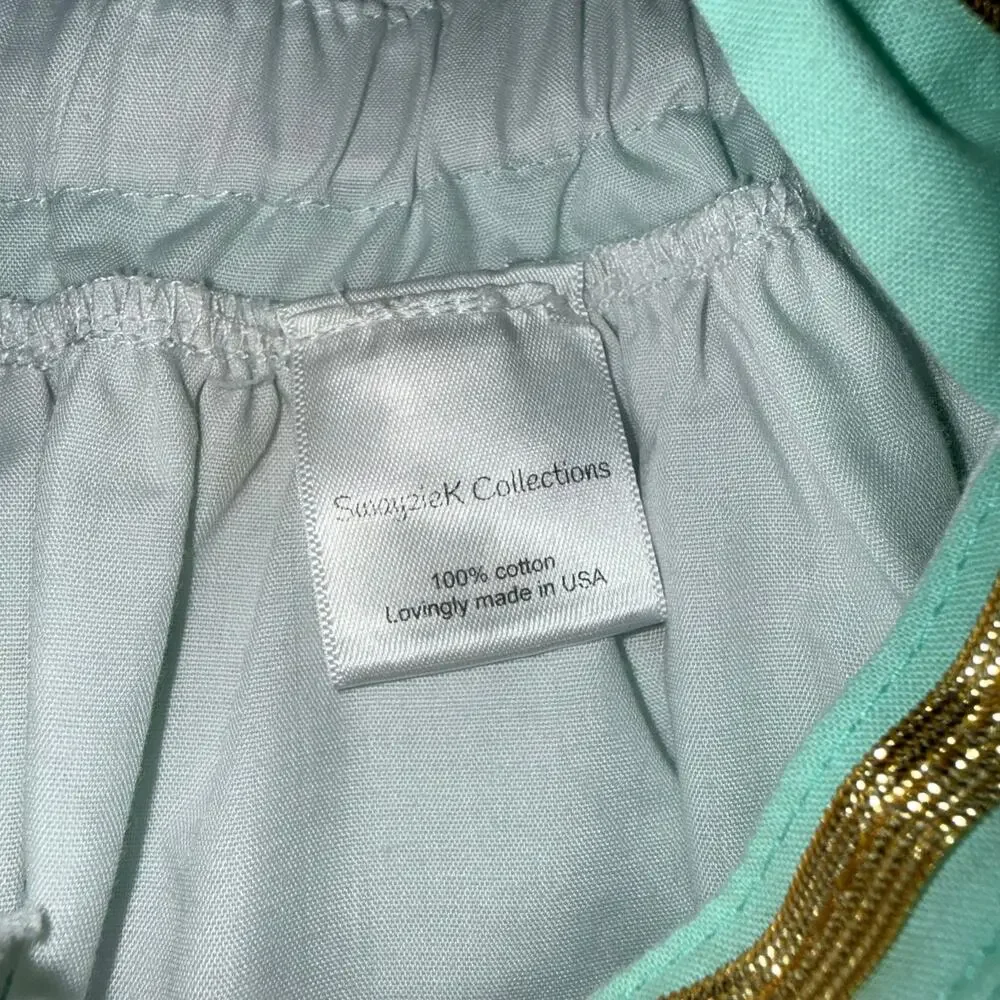 Boutique Mermaid set 3T blue and gold